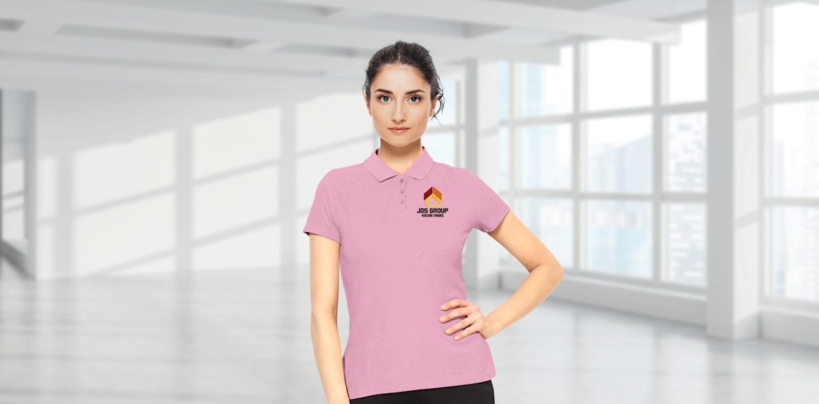 Polo Collared T Shirt for Women Ladies Polo Neck T shirts with
